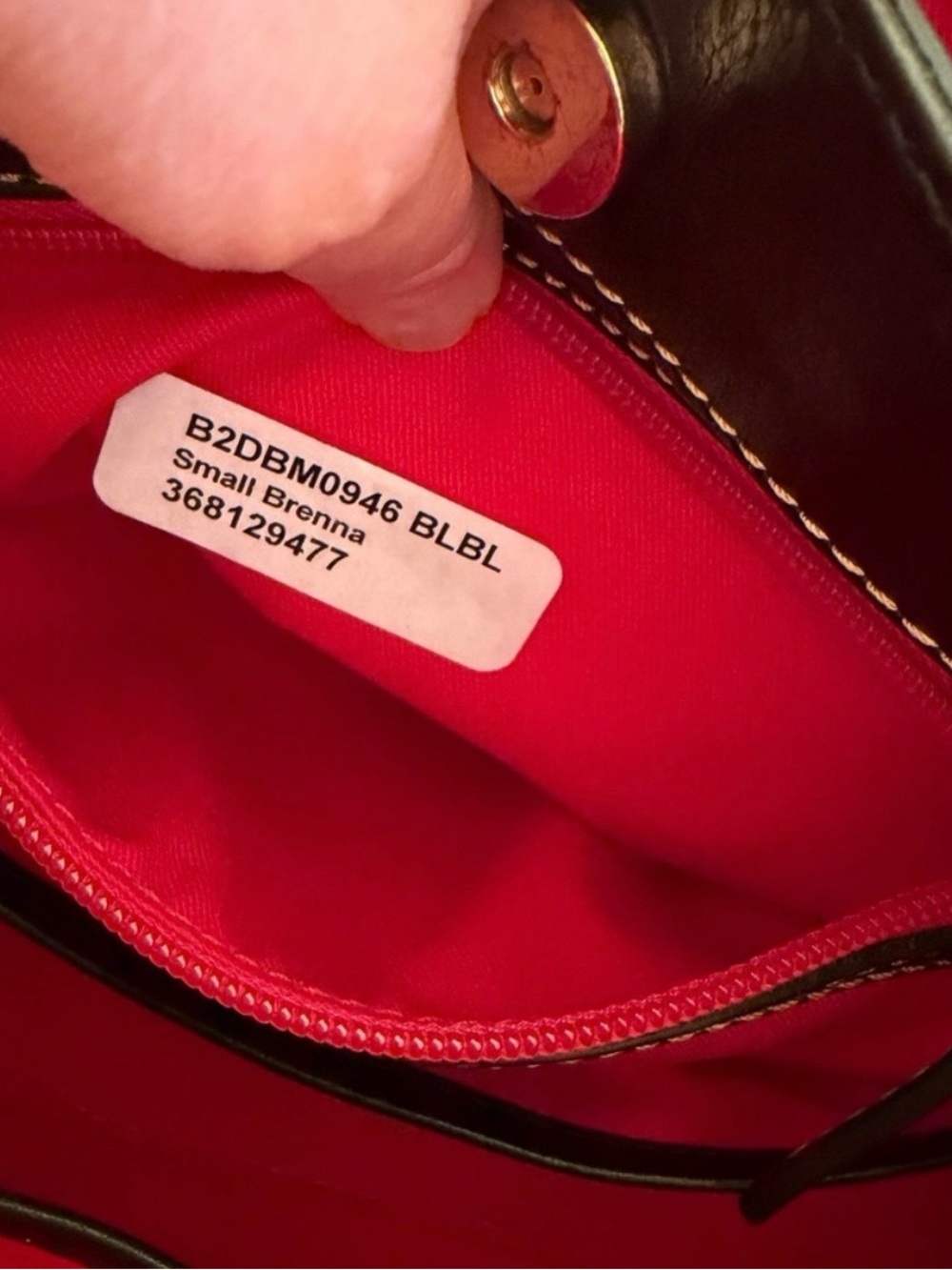 Dooney & Bourke DB75 Small Brenna Satchel NWT + Matching Wallet Rainbow Monogram - Picture 5 of 11